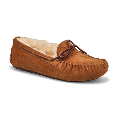 Slipper en suède Dakota, châtaigne, filles